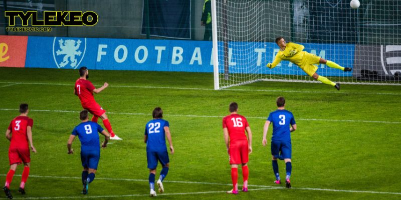 Kèo số phút có bàn thắng đầu tiên tại Tylekeovic